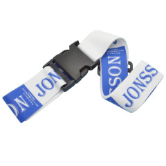 Hot Sale Customized Luggage Strap With Printing Logo